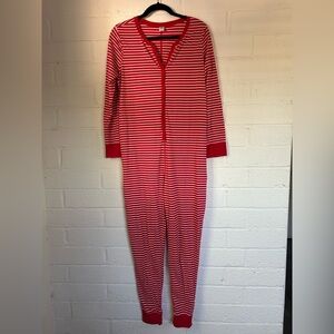 Old Navy Red and White Striped Top